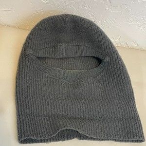 🌻VTG United States Air Force Grey 100% Virgin Wool Balacava USAF